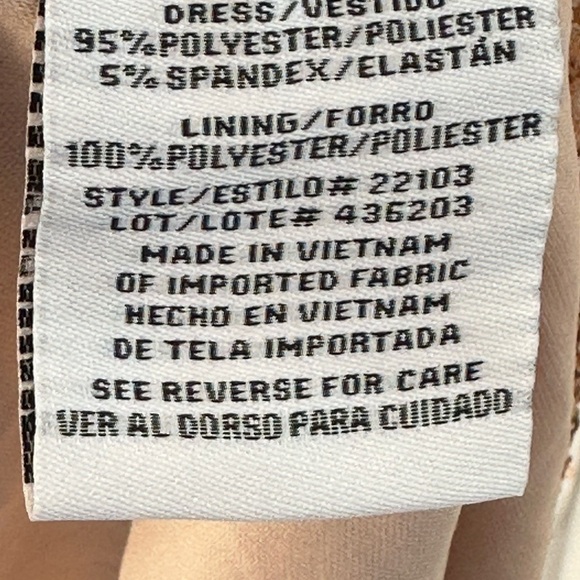 Nightway Short Sleeve V-Neck High-Low Sequin Dress - Gold - size 8 - Picture 9 of 12